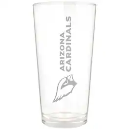 Great American Products - Arizona Cardinals Etched 16oz. Vertical Rally Cry Pint Glass - Multicolor