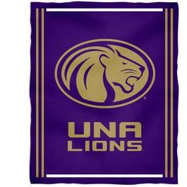 Vive La Fete - North Alabama Lions 36'' x 48'' Children's Mascot Plush Blanket - Multicolor