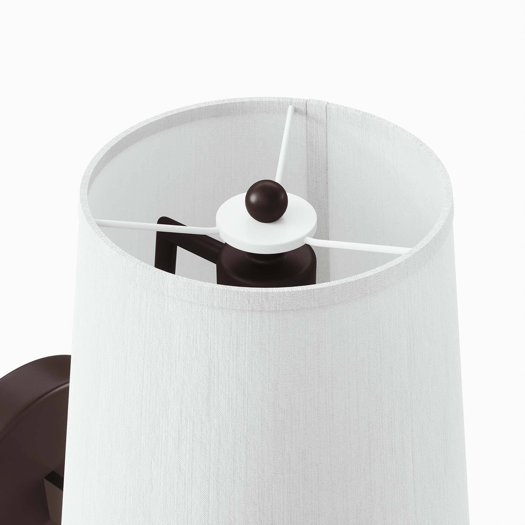 Alt View 5. Modway - Surround Wall Sconce by Modway - White Bronze.