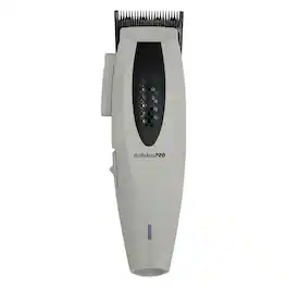 Babyliss - Pro LITHIUMFX+ Limited Edition Cordless Lithium Ergonomic Clipper (Grey) FX673NSGY - White