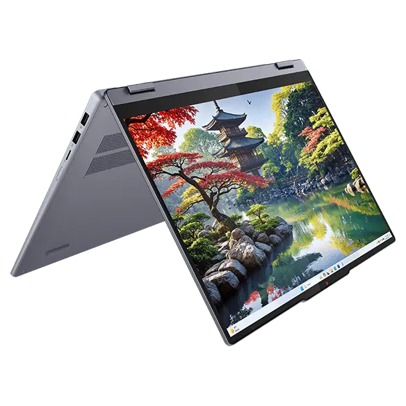 Back. Lenovo - IdeaPad 5i 2-in-1 16" Touchscreen Laptop - Intel Core Ultra 5 225U - 16GB Memory - 512GB SSD - Luna Grey.
