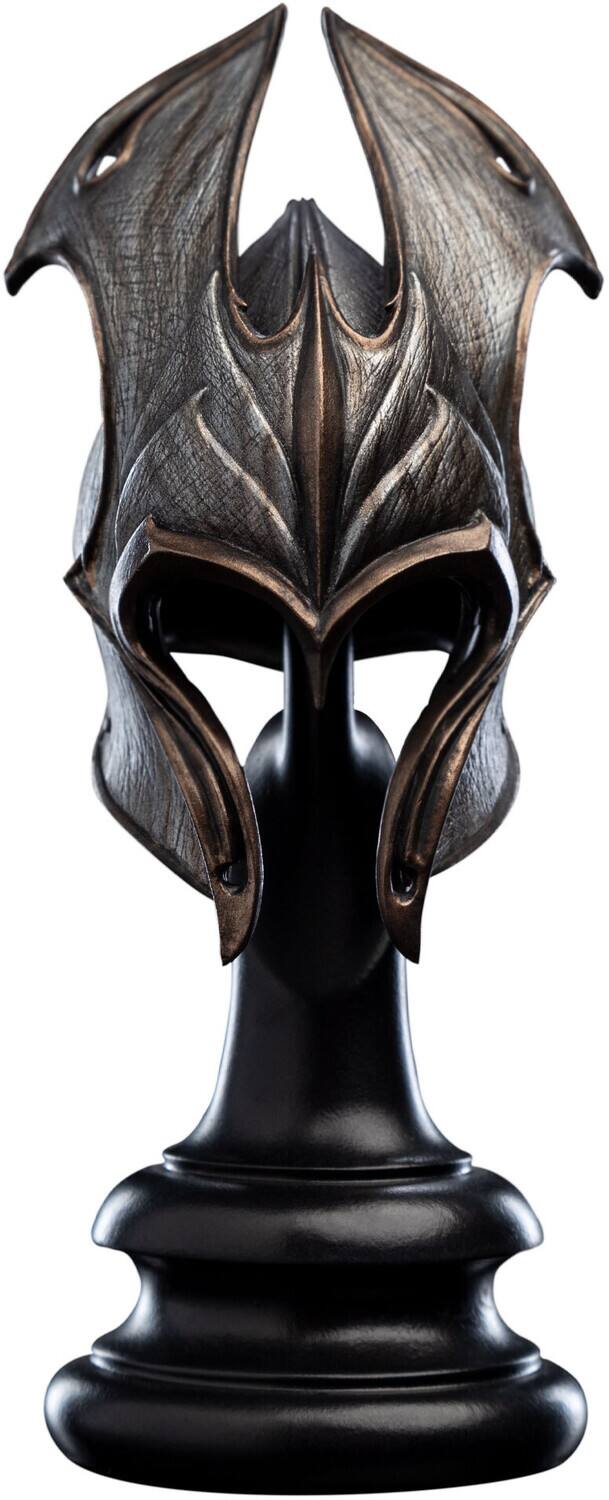 Front. Weta Workshop - WETA Workshop Mini Prop Replica -The Hobbit Trilogy - Mirkwood Captain Helm 1:4 Scale Helmet - Collectibles - Multicolor.