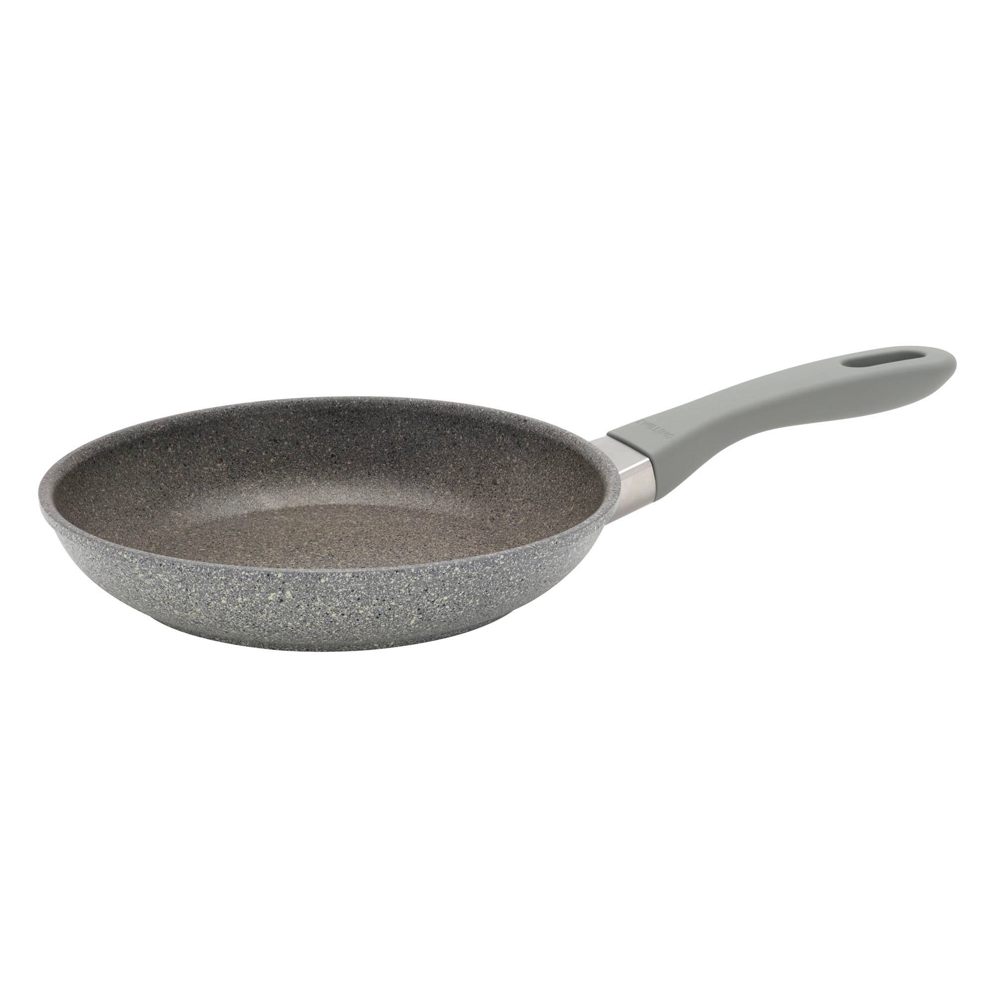 Front. ZWILLING - ZWILLING Parma Plus 8-inch Aluminum Nonstick Fry Pan - Grey 8-inch.