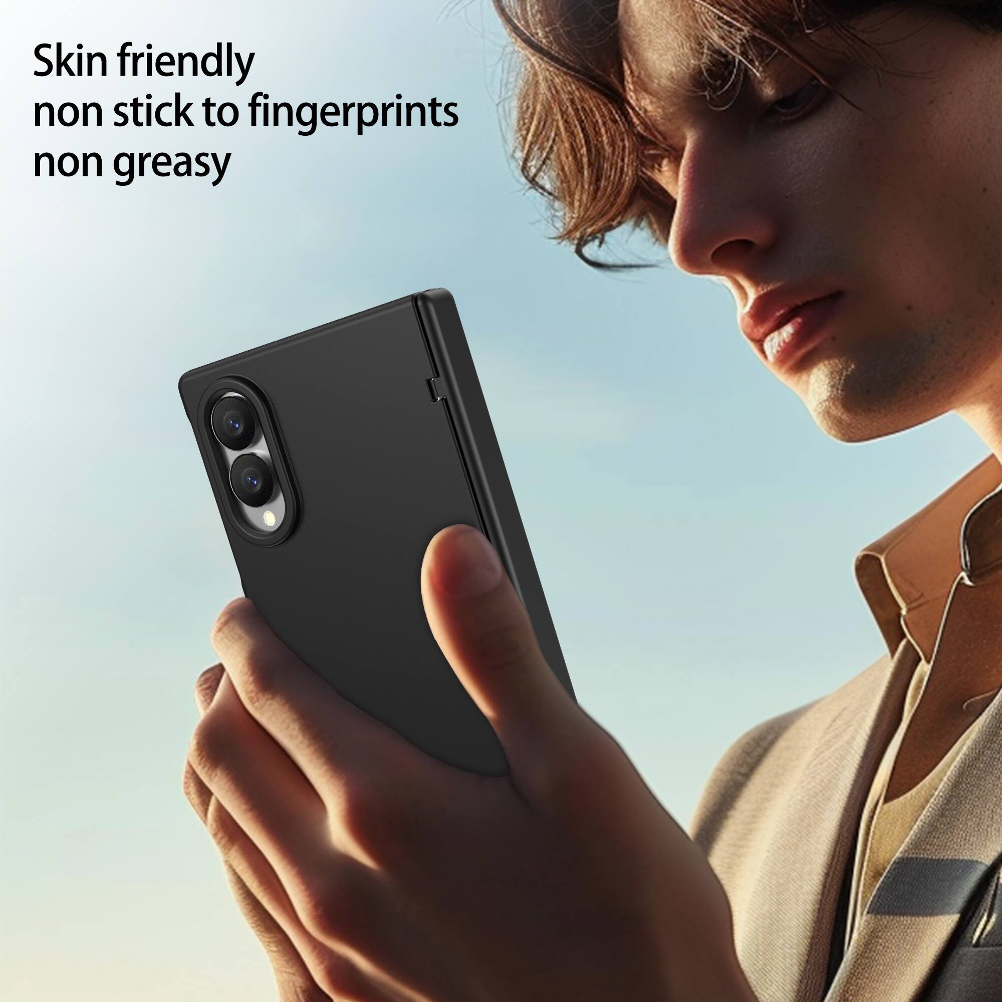 Skin friendly non stick to fingerprints non greasy