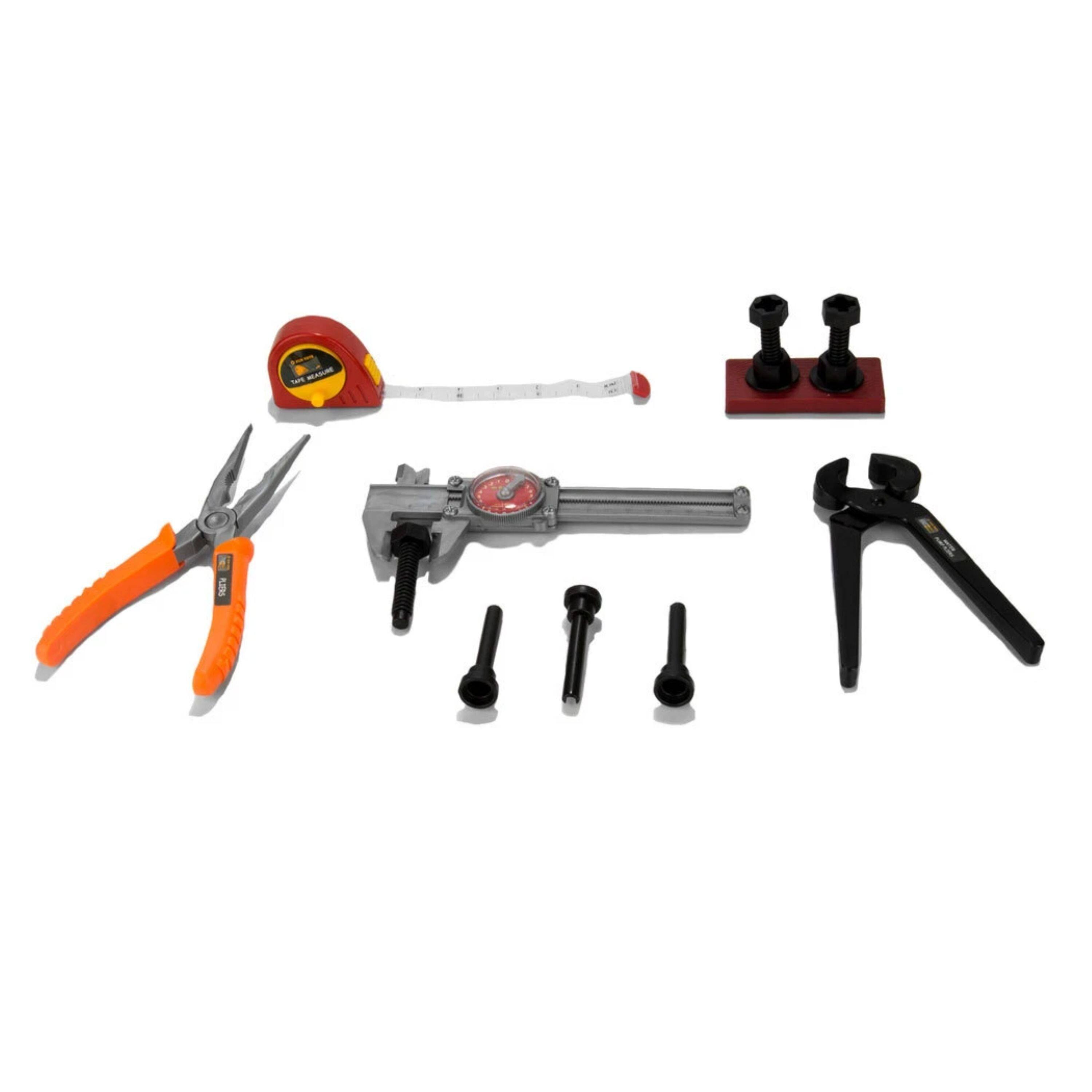 Alt View 2. Kitcheniva - Kids Tool Set Pretend Play Construction Toy 26 Pcs - Multicolor.