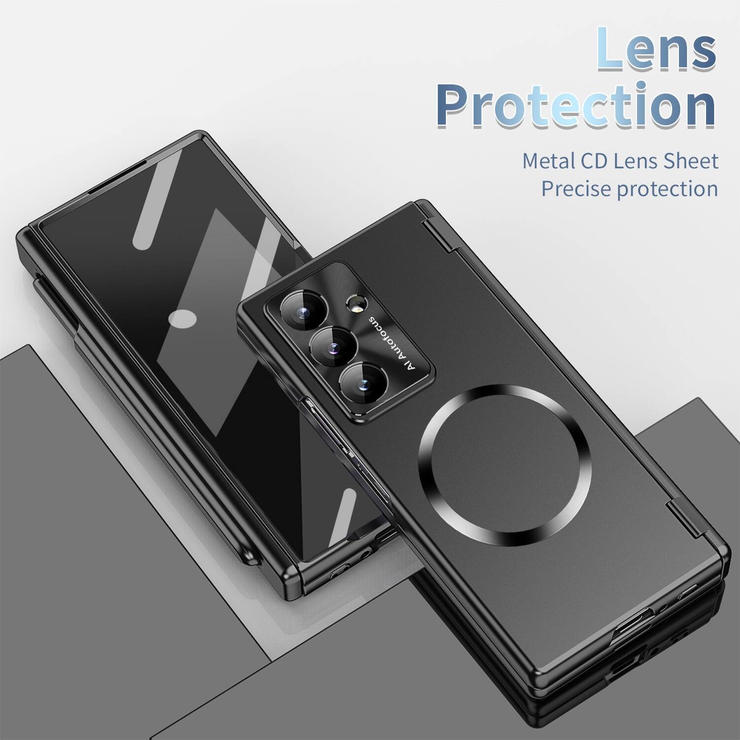 Lens Protection  
Metal CD Lens Sheet  
Precise protection