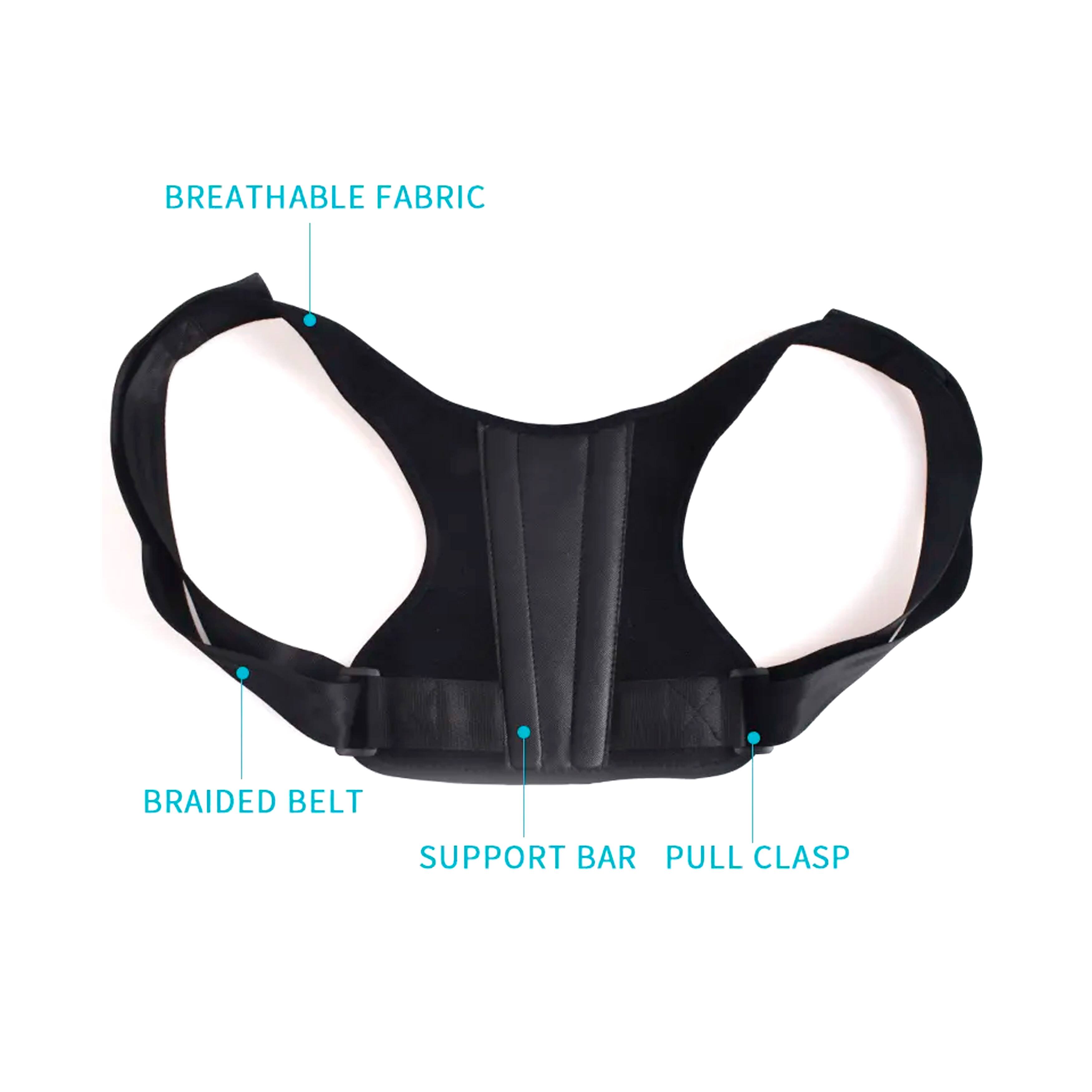 BREATHABLE FABRIC  
BRAIDED BELT  
SUPPORT BAR  
PULL CLASP