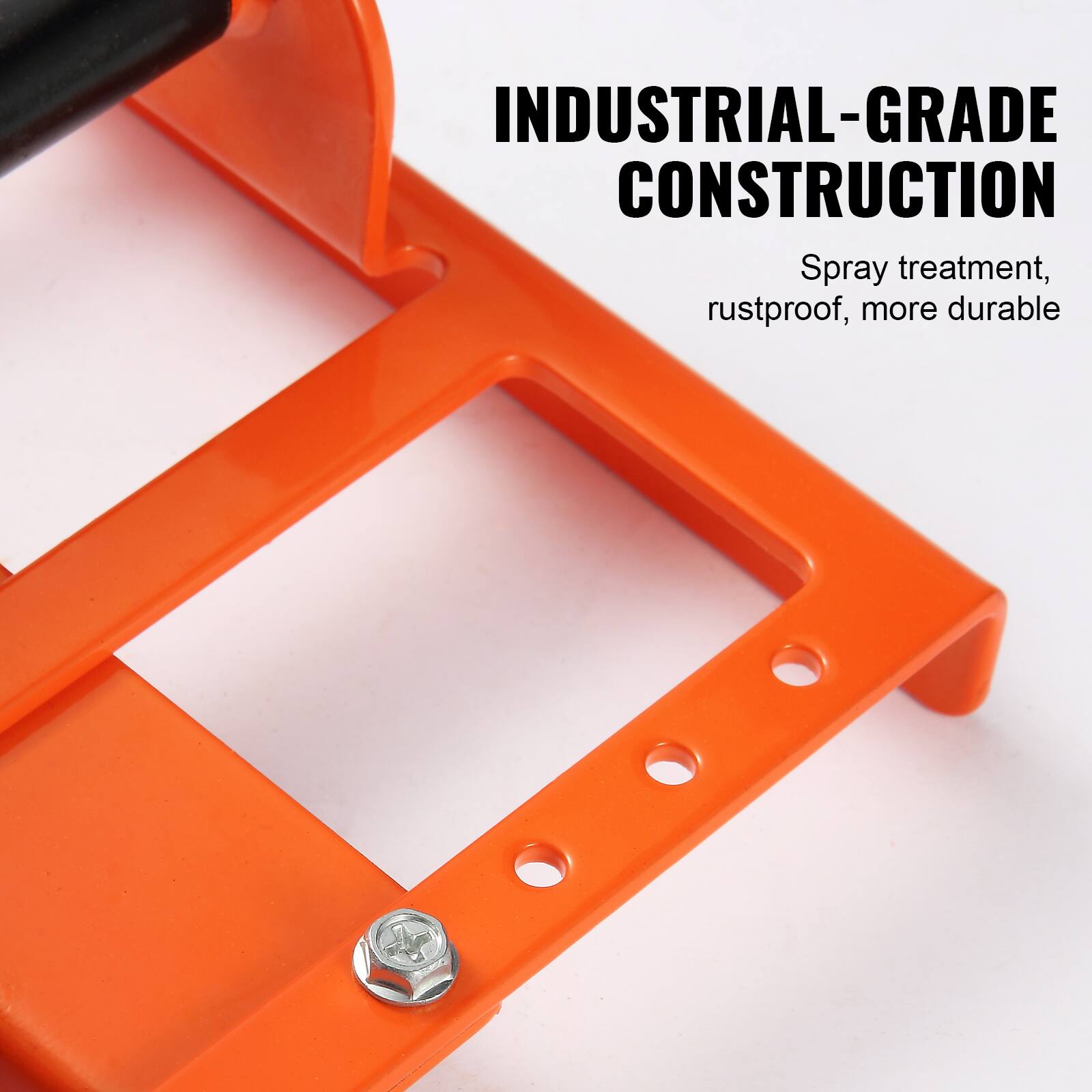 INDUSTRIAL-GRADE CONSTRUCTION  
Spray treatment, rustproof, more durable