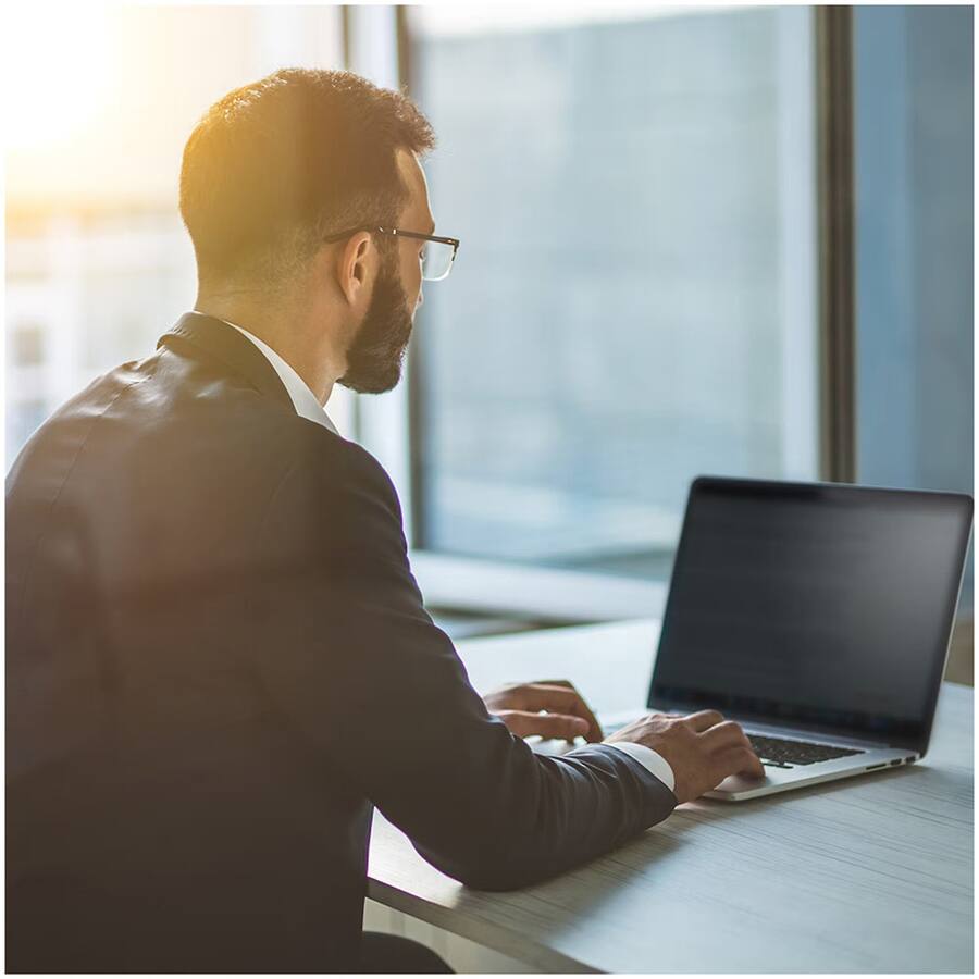 Alt View 1. AddOn - AddOn 15.6 in. Magnetic Privacy Screen 16:9 Ratio - For 15.6" Widescreen LCD Notebook - 16:9 - Scratch Resistant, Dust.