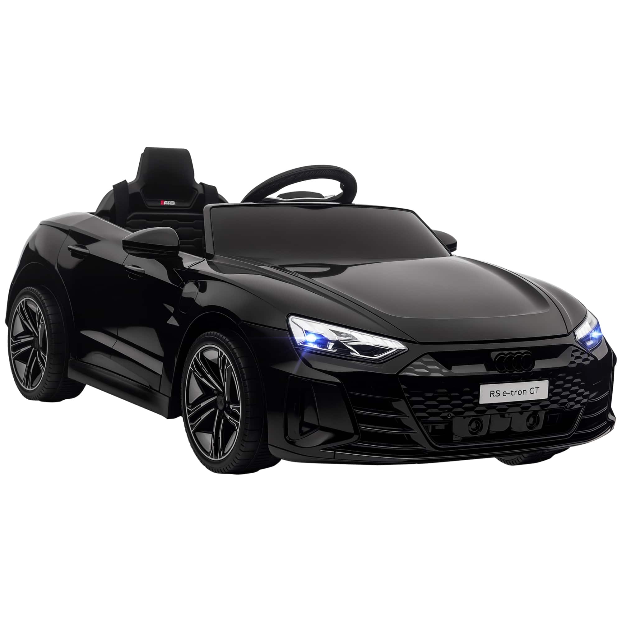 Aosom - Kids Ride on Car, 12V Licensed Audi RS E-tron GT 3.1 MPH Electric Car with Remote, 4 Wheels, Suspension, Horn, Music price history on PriceWatchPro