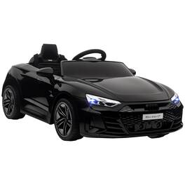 Aosom - Kids Ride on Car, 12V Licensed Audi RS E-tron GT 3.1 MPH Electric Car with Remote, 4 Wheels, Suspension, Horn, Music