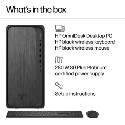 HP OmniDesk Desktop AMD Ryzen 5 8500G 2024 16GB DDR5 Memory 512GB HP OmniDesk Desktop AMD Ryzen 5 8500G 2024 16GB DDR5 Memory 512GB