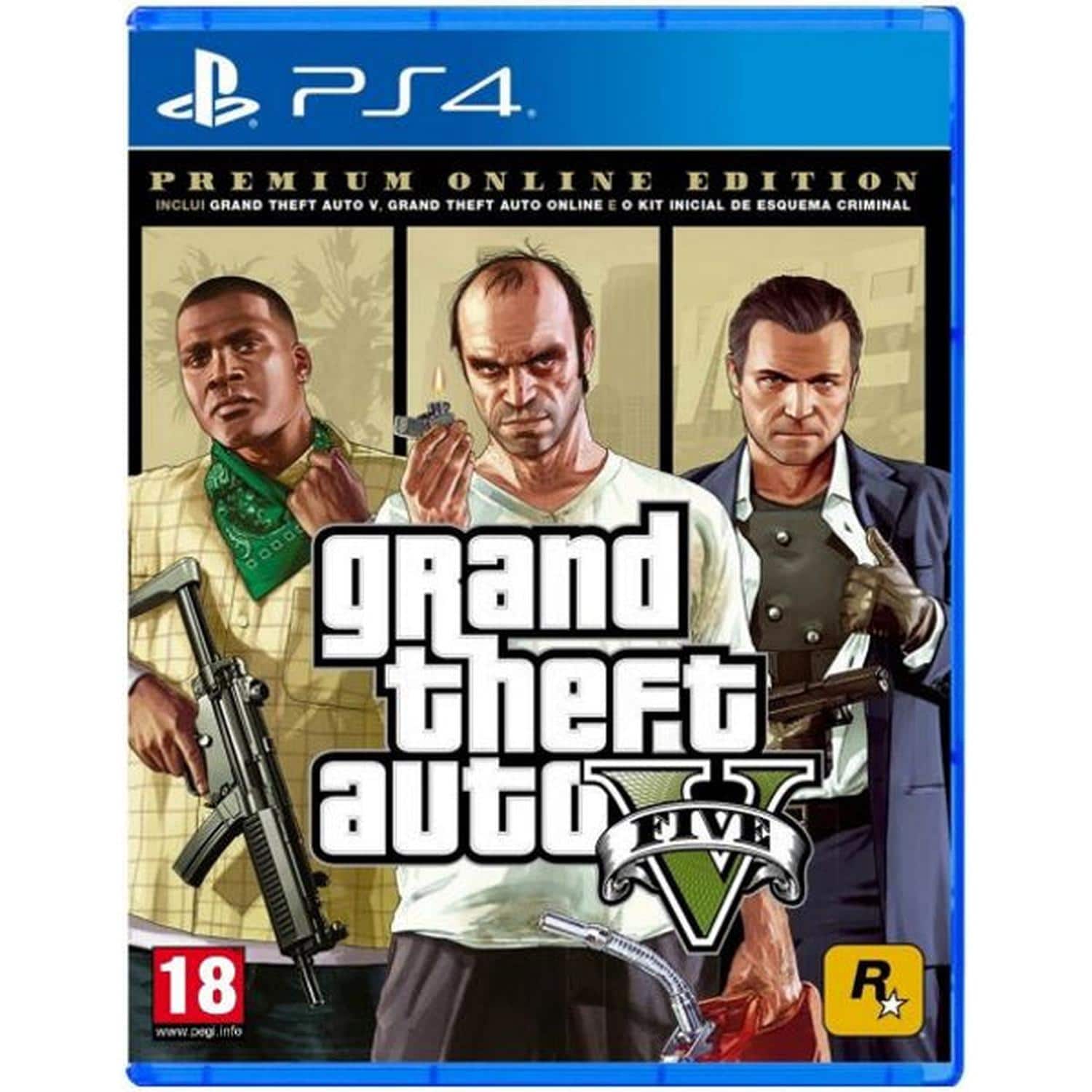Nintendo Switch PlayStation4 Grand Theft Auto V Pack Grand Theft Auto V Premium Online Edition [PlayStation 4