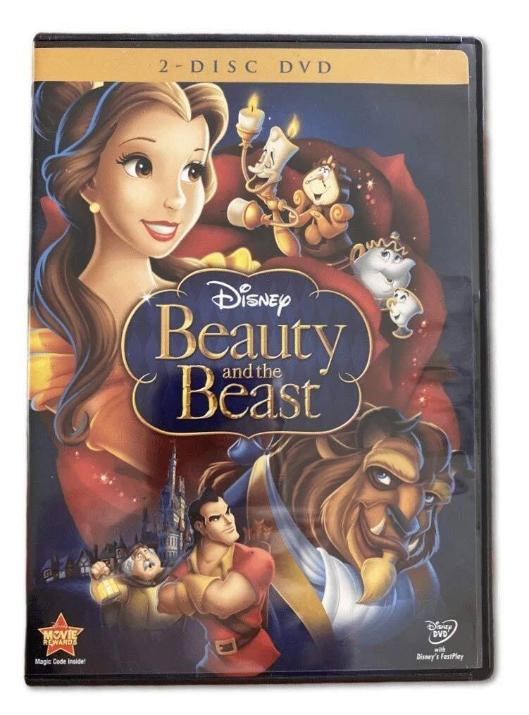 Front. Beauty and the Beast (DVD, 2010, 2-Disc Set, Diamond E - DVD.