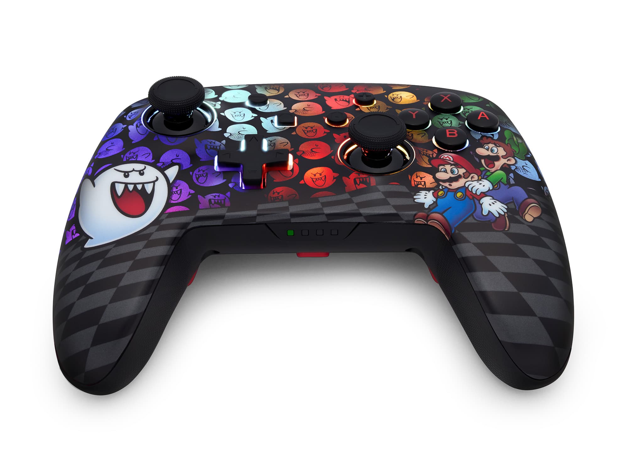 Alt View 15. PowerA - PowerA Enhanced Wireless Controller for Nintendo Switch with Lumectra – Mario Peek-A-Boo - Mario Peek-A-Boo.