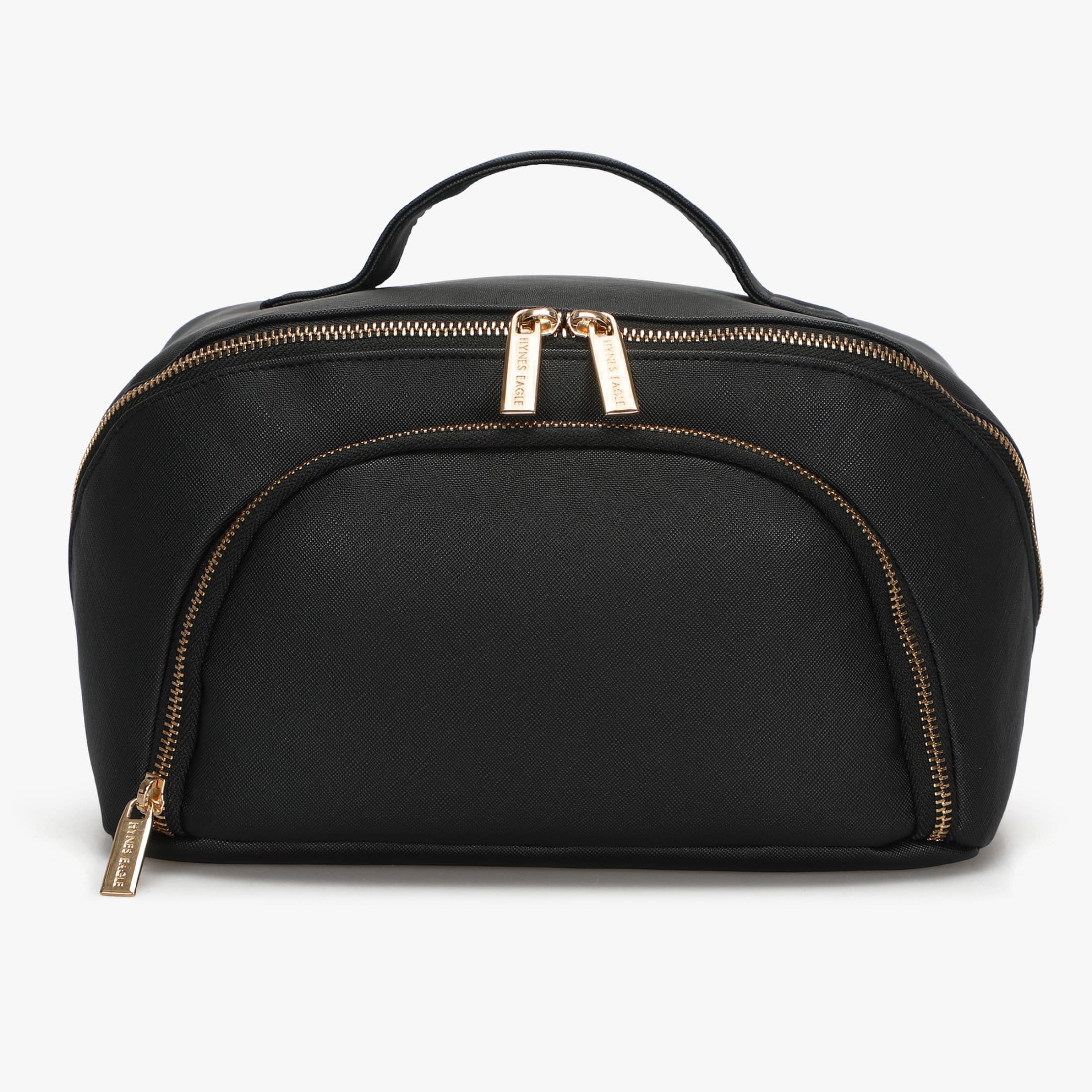Hynes Eagle - Luxe Makeup Bag & Vanity Case - Black
