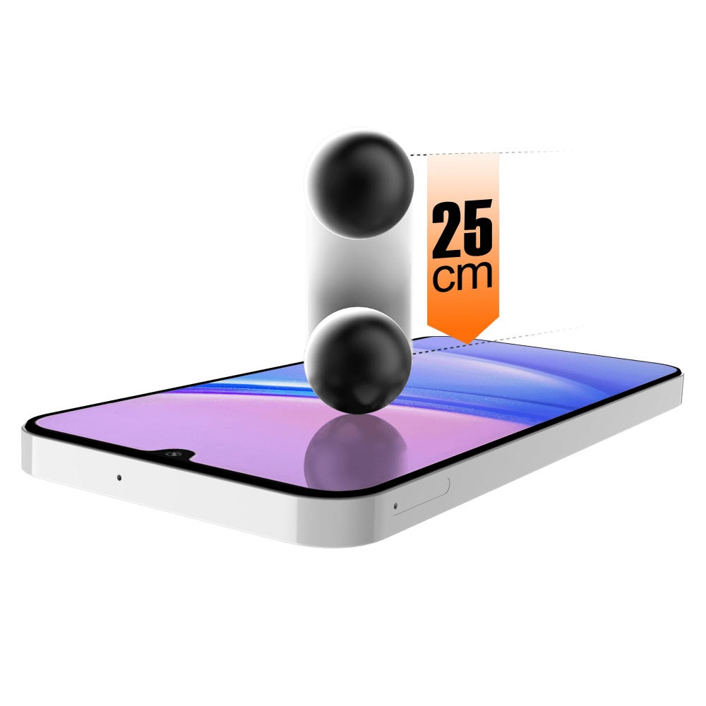Alt View 4. Itskins - Supreme Glass Screen Protector for Samsung Galaxy A15 5G - Clear.