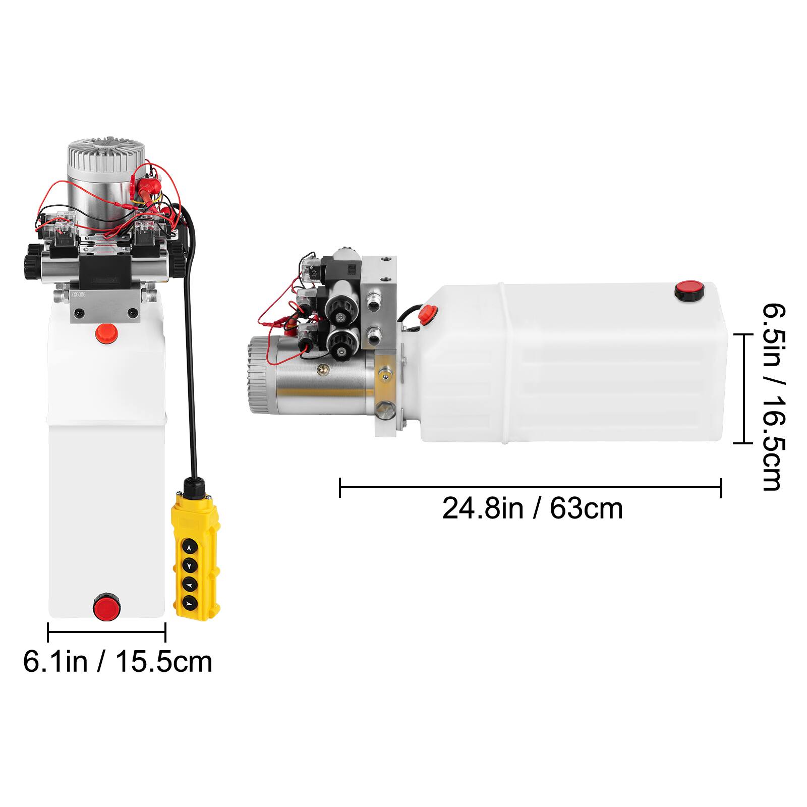 A Y

24.8in / 63cm

6.5in / 16.5cm

6.1in / 15.5cm