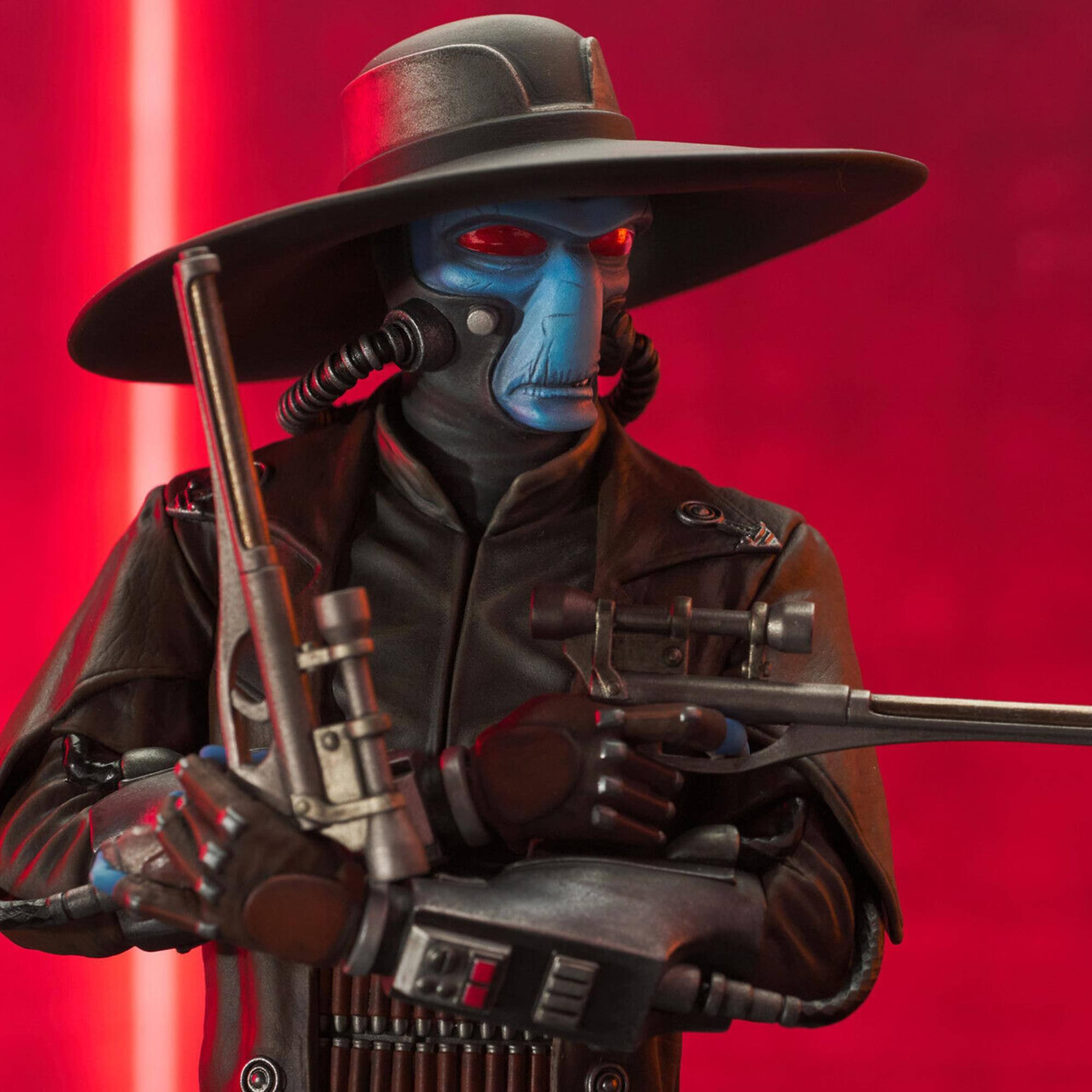 Alt View 10. Star Wars - Star Wars Cad Bane 6 Inch Resin Bust - Black.