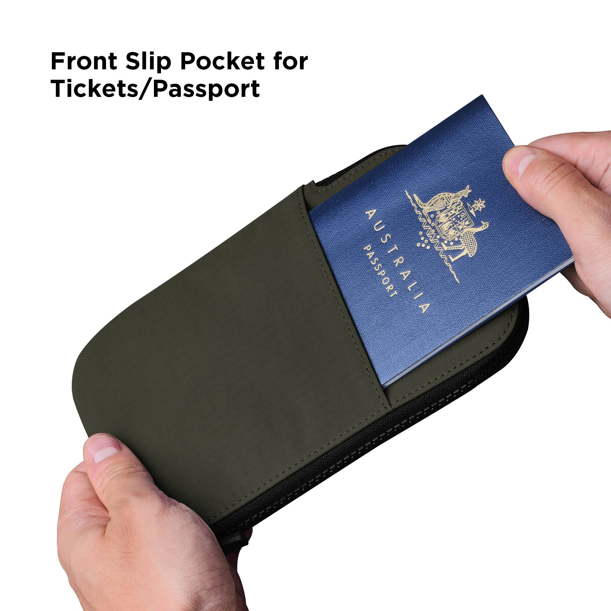 Front Slip Pocket for Tickets/Passport

PASSPORT AUSTRALIA