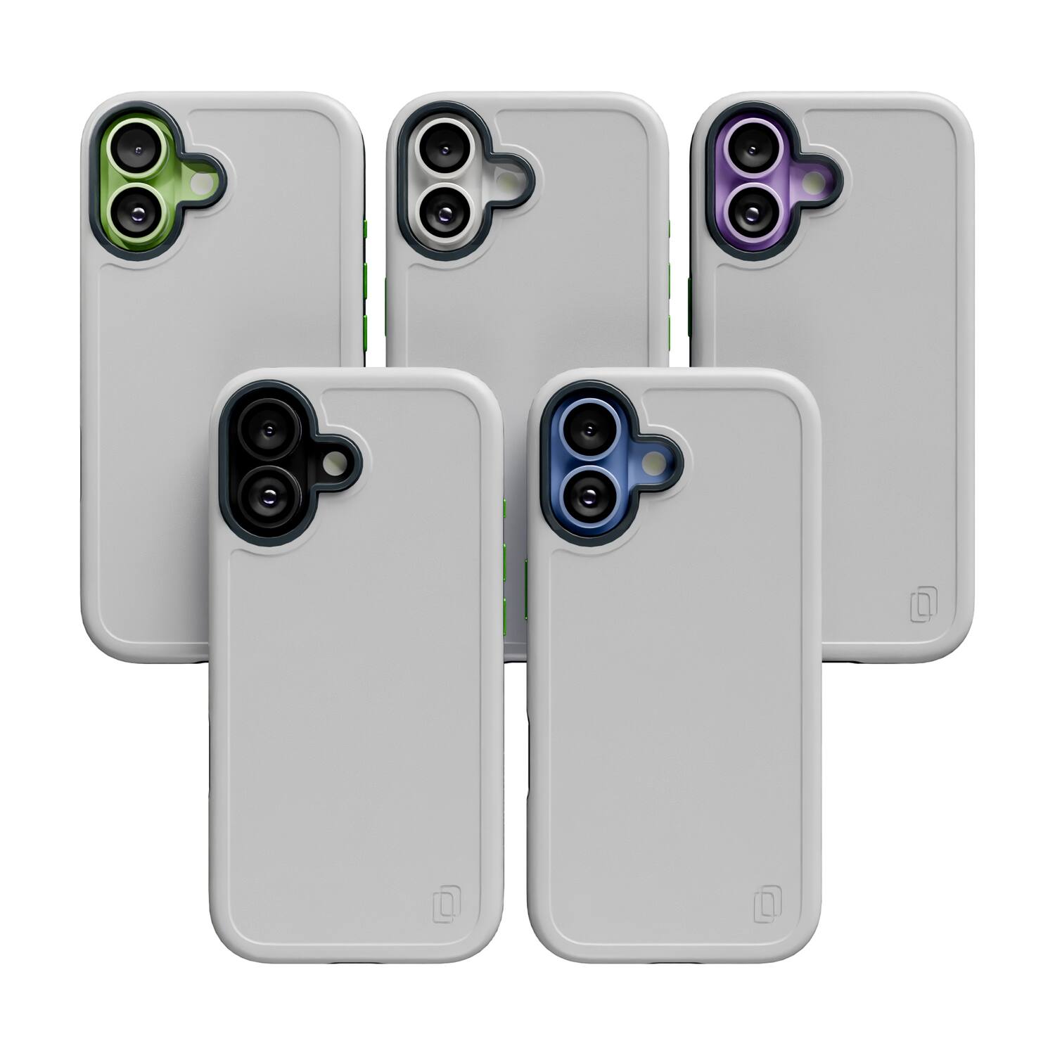 Alt View 2. Cellhelmet - Fortitude Series MagSafe-Compatible Case for iPhone 17 - Hyper Slate.