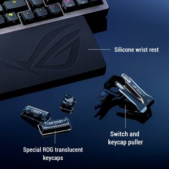 ASUS ROG Azoth 96% Wireless Magnetic Hall Effect RGB Gaming ASUS ROG Azoth 96% Wireless Magnetic Hall Effect RGB Gaming