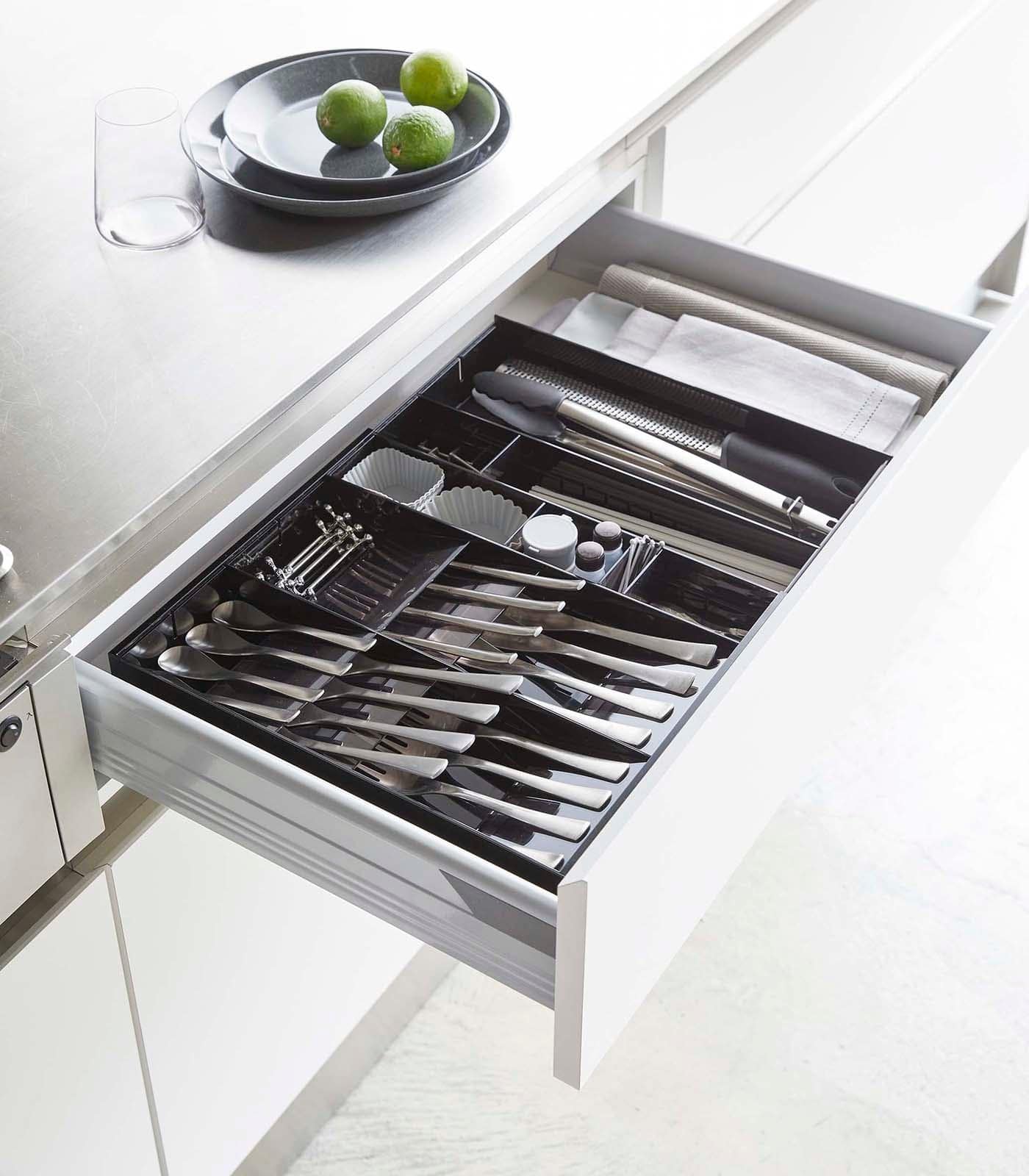 Yamazaki Home - Expandable Cutlery Organizer - Large - White price history on PriceWatchPro