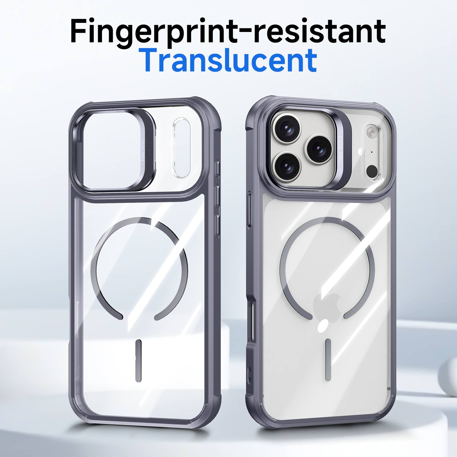Fingerprint-resistant Translucent