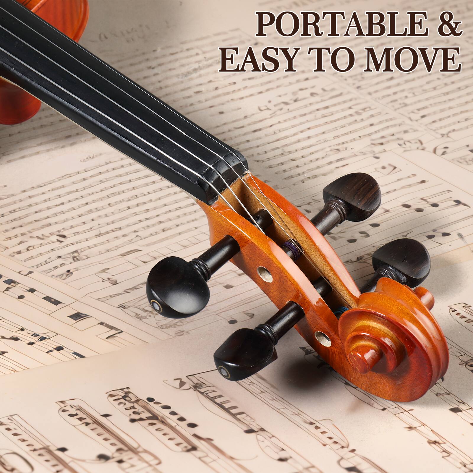 PORTABLE & EASY TO MOVE