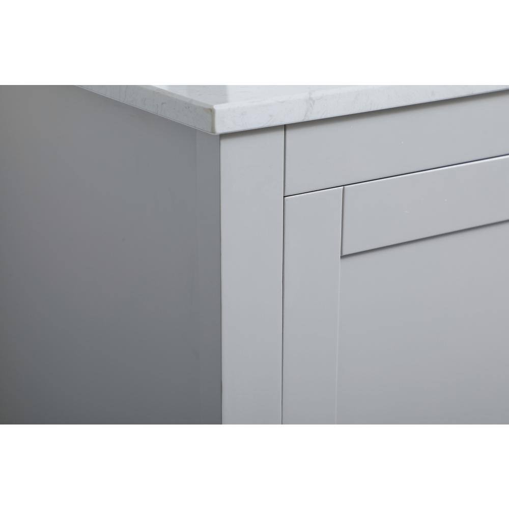 Alt View 6. Elegant Kitchen and Bath - 18 inch Single Bathroom Vanity in Grey - Grey.