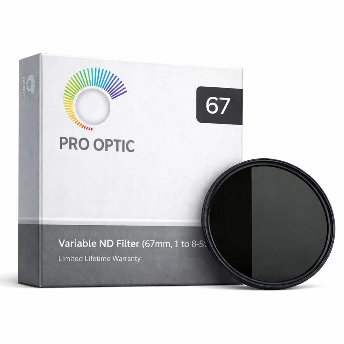 ProOptic - Variable ND Filter (67mm, 1 to 8-Stop) price history on PriceWatchPro