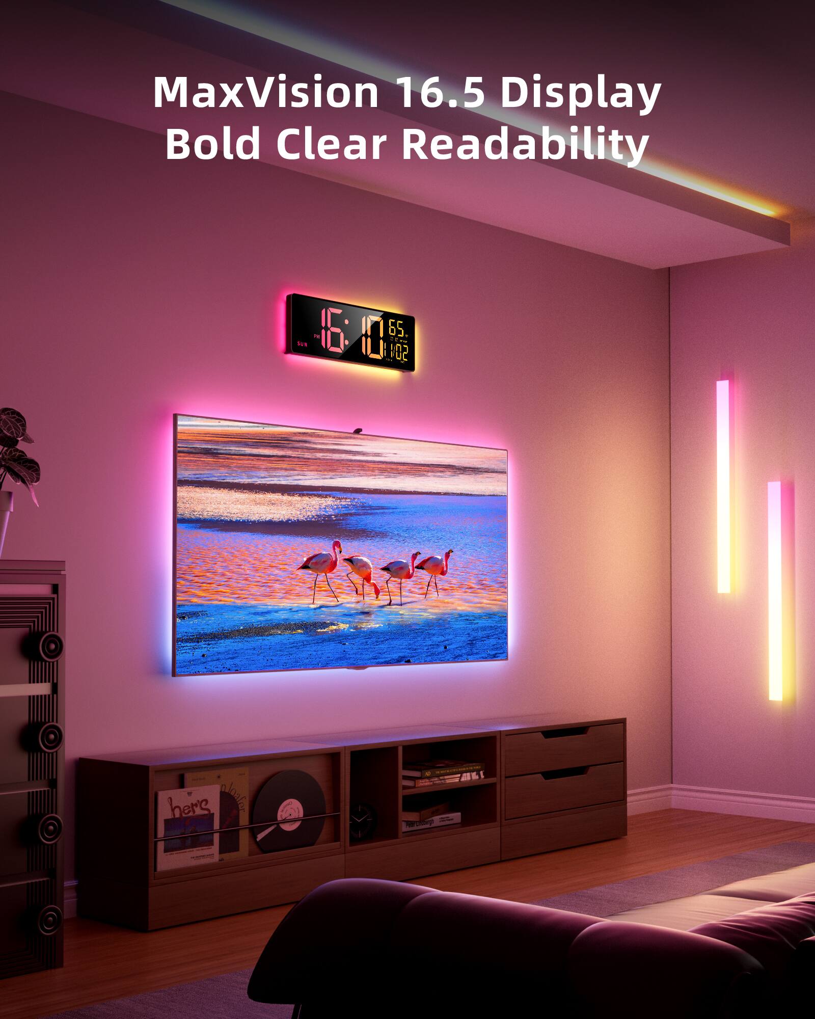 MaxVision 16.5 Display Bold Clear Readability