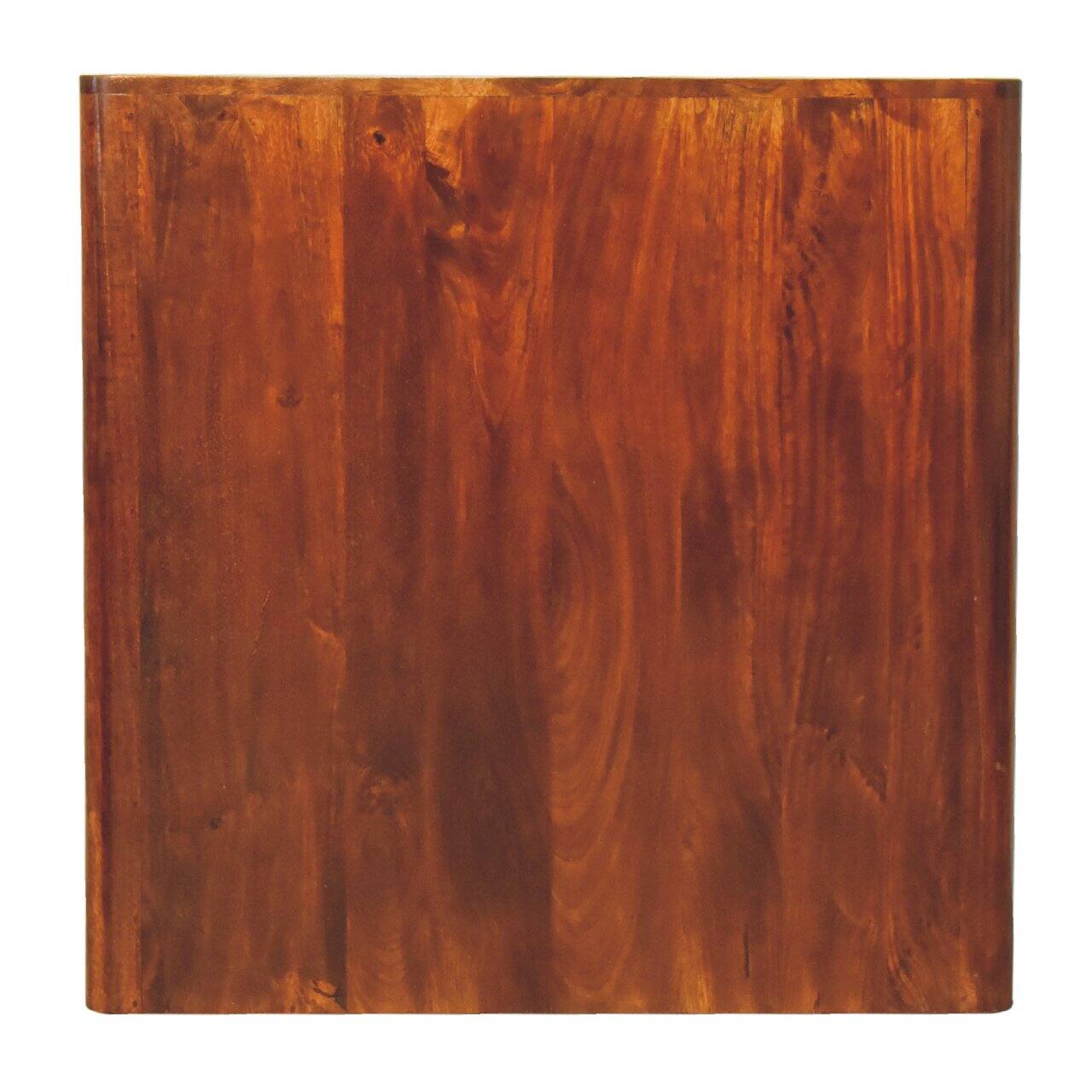 Alt View 7. Artisan Furniture - Artisan Furniture Solid Wood Luca Chest of Drawers, 3 Drawers, Brown - Brown.