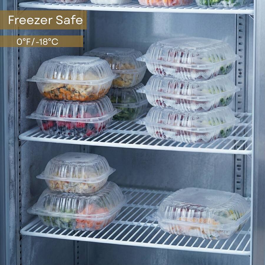 Eco Harmony Products Hinged Container (PS) Tall, 9