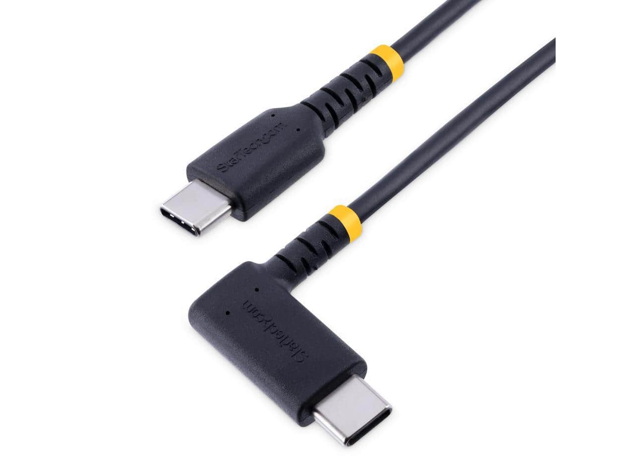 StarTech.com - 6ft (2m) USB C Charging Cable Right Angle R2CCR-2M-USB-CABLE