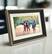 Angle. eco4life - eco4life 10.1" Smart WiFi Art Frame - Mother's Day Gift, Wood Frame, HD IPS Touch Screen, App Photo Sharing, Alexa - Black.