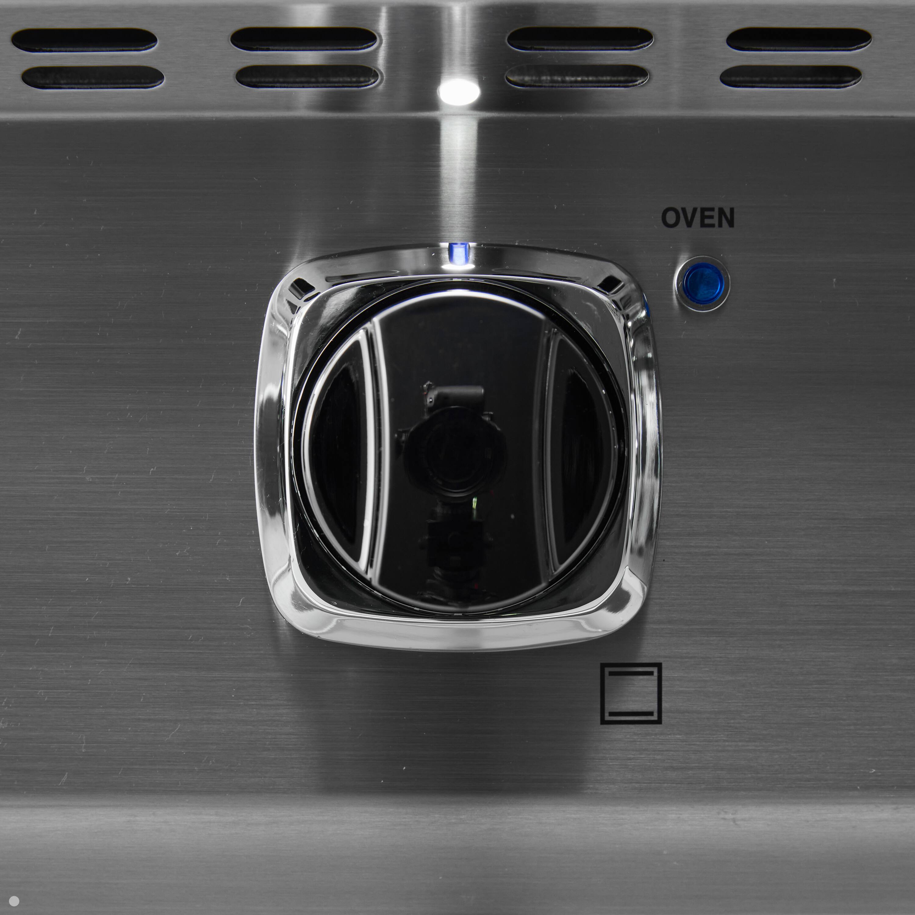 Alt View 9. Viking - 5.1 Cu. Ft. 36"W Freestanding LP Gas Sealed 4 Burner Range with Griddle - Stainless Steel - Stainless steel.