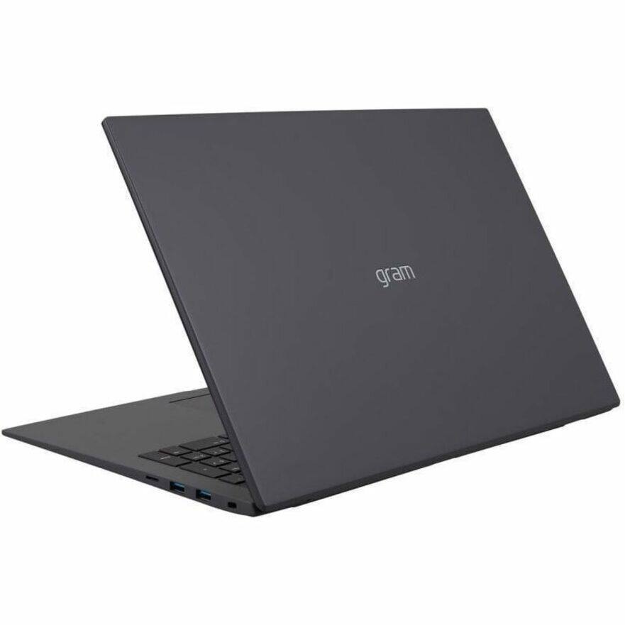 Alt View 2. LG - LG gram 17Z90S-V.APC3U1 17" Notebook - WQXGA - 60 Hz - Intel Core Ultra 5 1st Gen 125H - 16 GB - 512 GB PCI Express NVMe - Charcoal Gray.