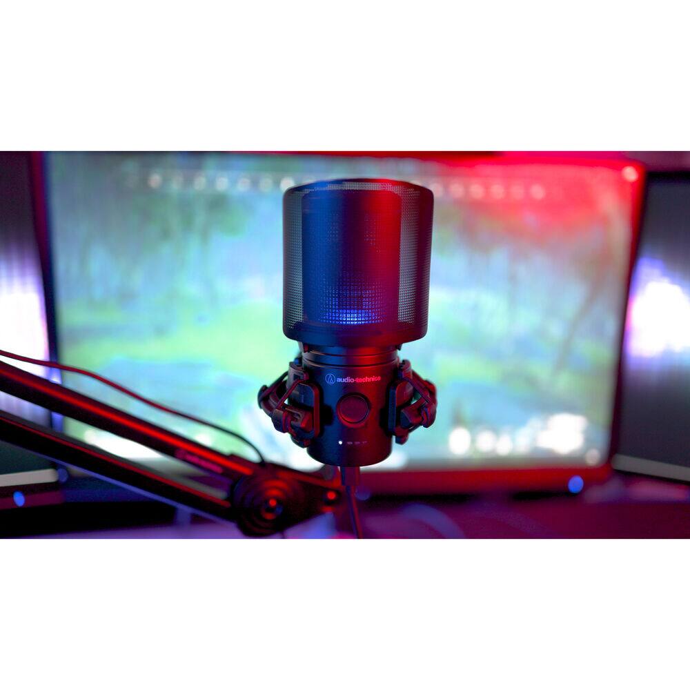 Alt View 6. Audio-Technica - Audio-Technica AT2020USB-XP Cardioid Condenser USB Microphone,Boom Arm Mic Stand.