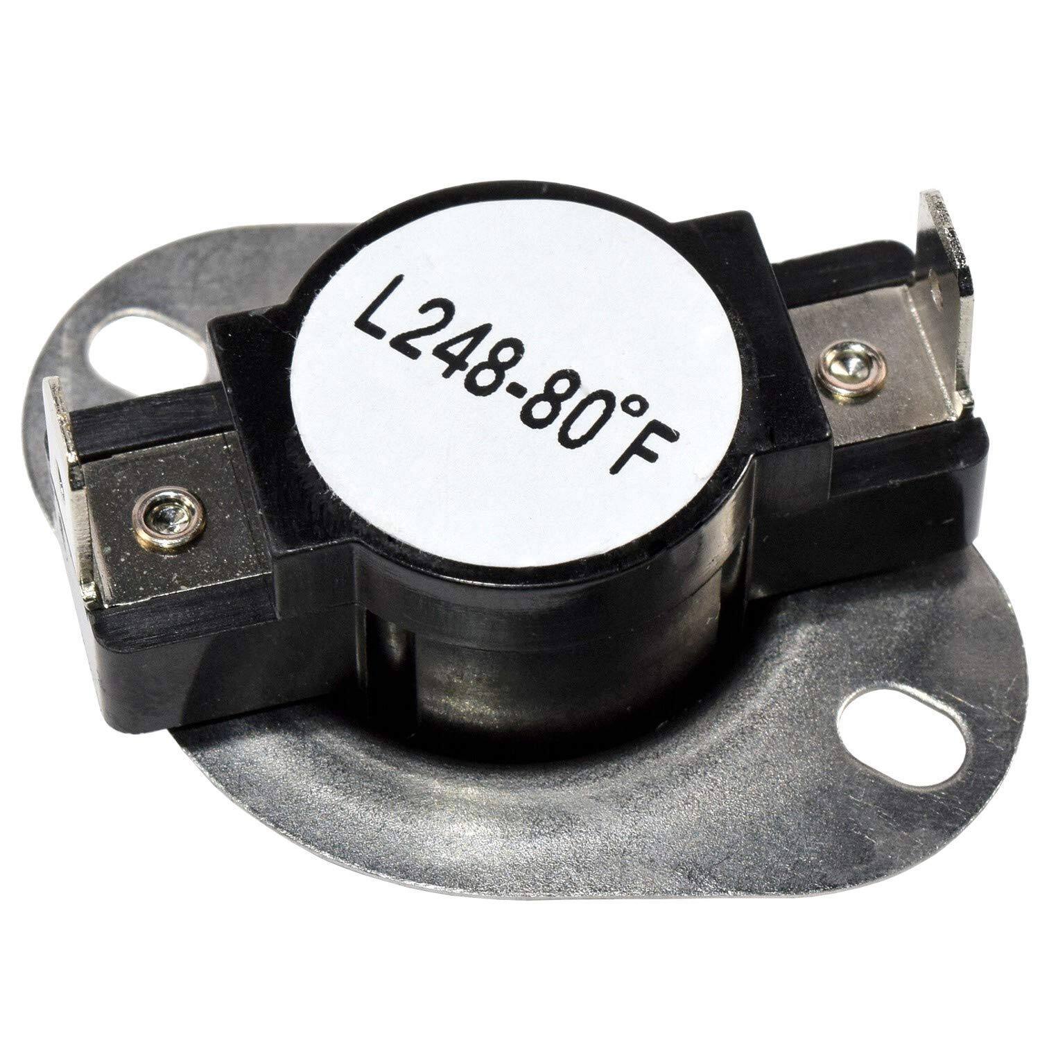 Alt View 1. HQRP - Dryer Thermostat Thermal Fuse Cut-Off Kit 279769 for Maytag Whirlpool Kenmore - 248-80F, 352F.