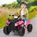 Alt View 1. Costway - Costway 6V Kids ATV Quad Electric Ride On Car Toy Toddler with LED Light MP3 - Pink.