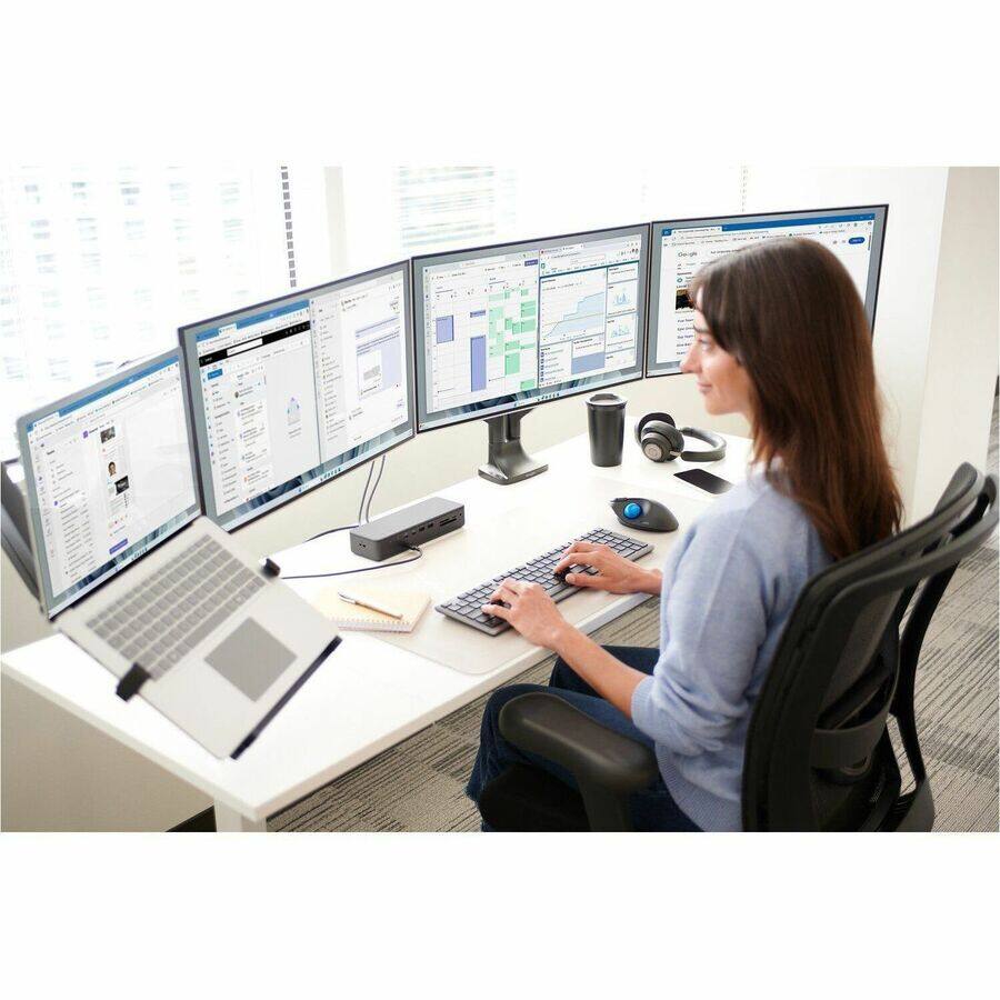 Alt View 3. Kensington - Kensington SD7100T5 EQ Pro 19-in-1 Thunderbolt 5 Docking Station - for Notebook, MacBook, iPhone - Charging Capability.