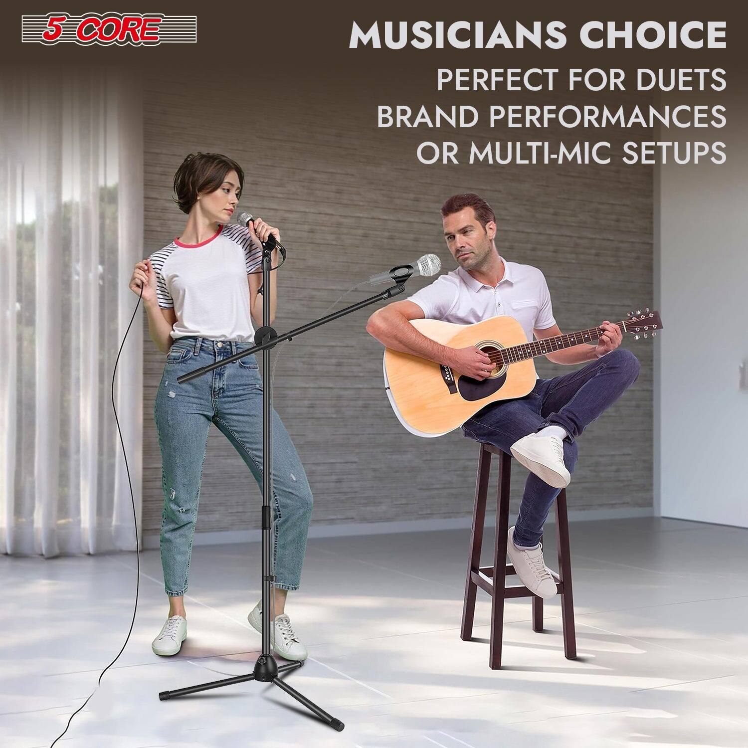 5 CORE, MUSICIANS CHOICE, PERFECT FOR DUETS, BRAND PERFORMANCES, OR MULTI-MIC SETUPS