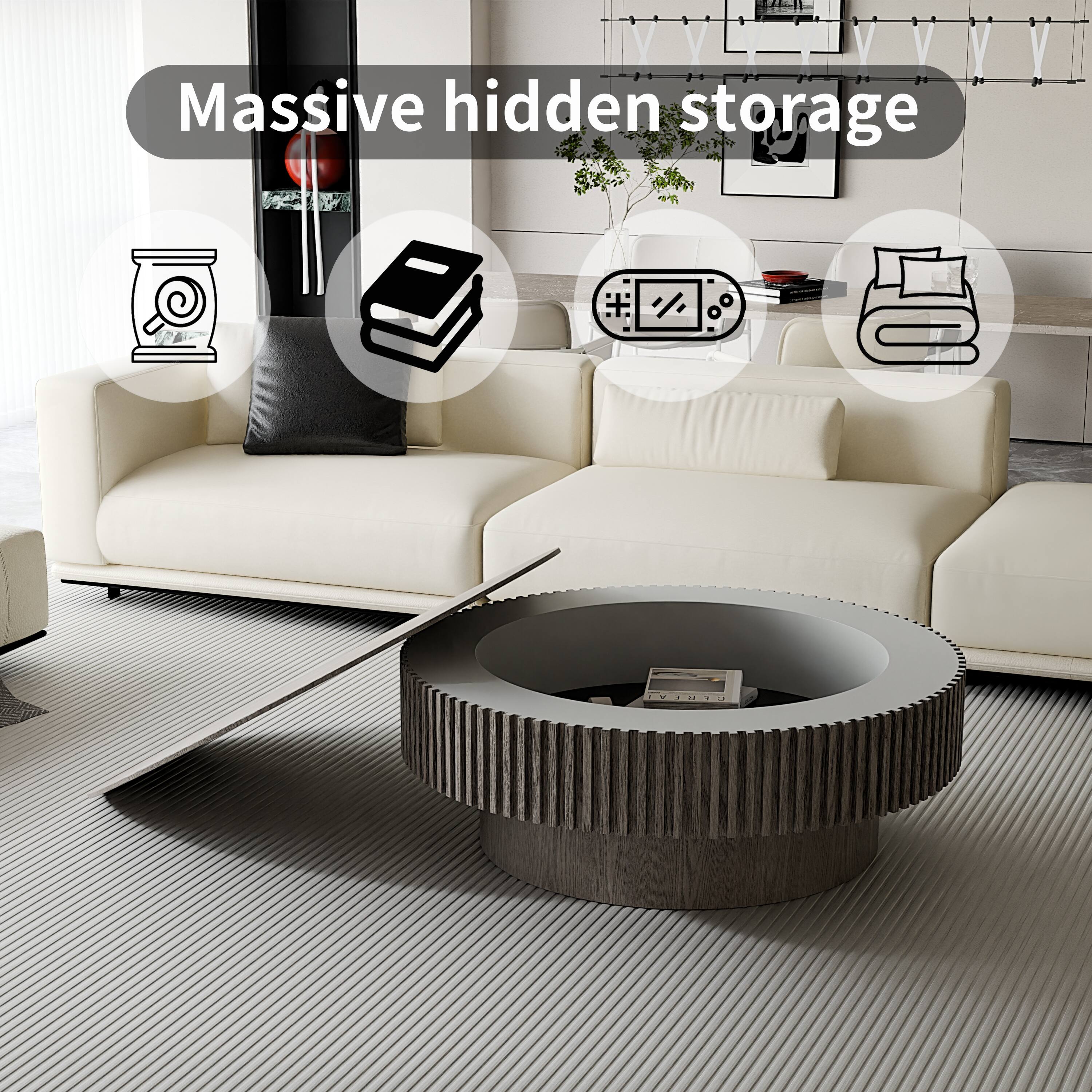 Massive hidden storage