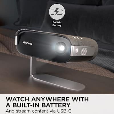 ViewSonic M1X Portable LED Projector with Smart Stand, Harman ViewSonic M1X Portable LED Projector with Smart Stand, Harman