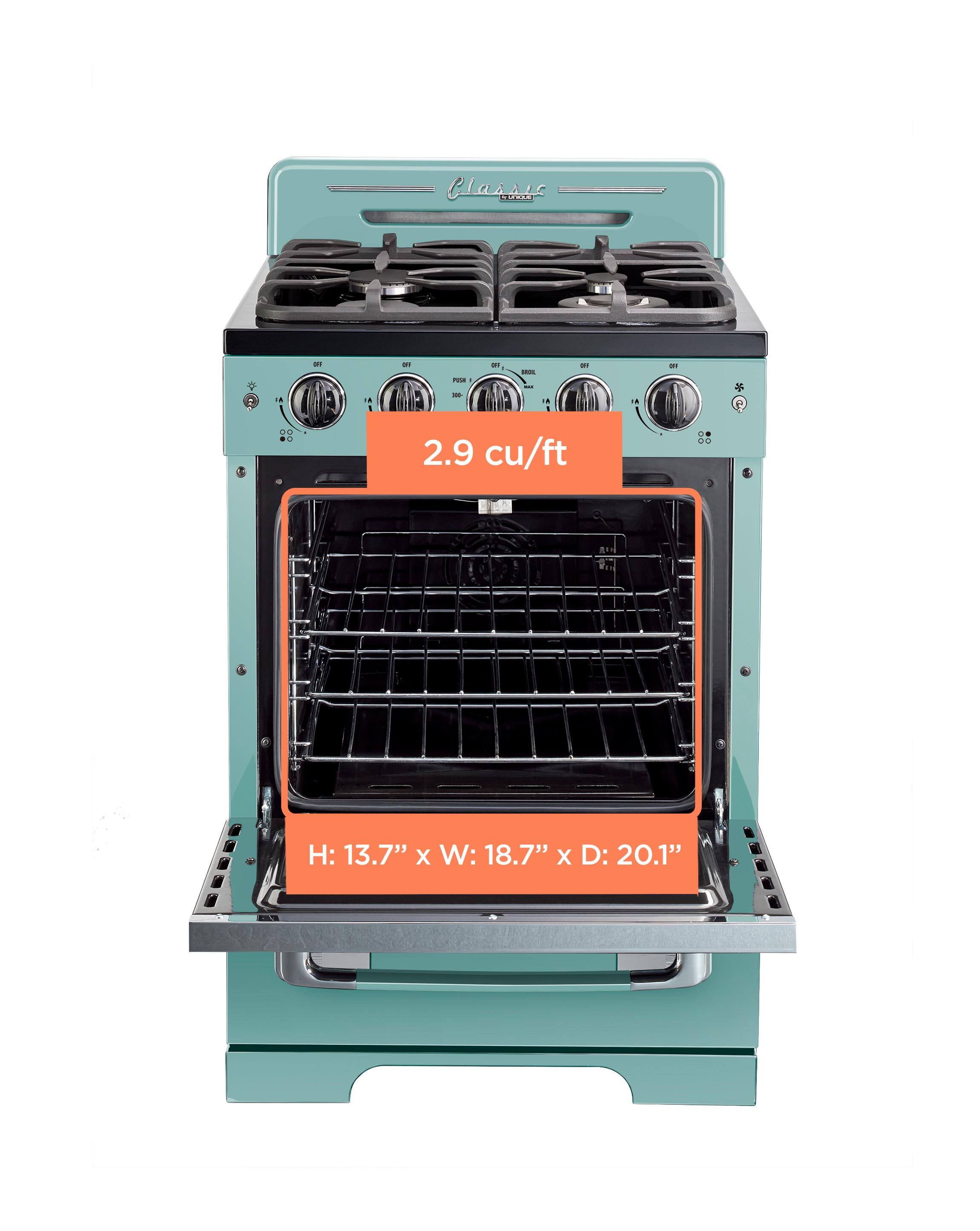 Classic 2.9 cu/ft oven - 13.7" x 18.7" x 20.1"