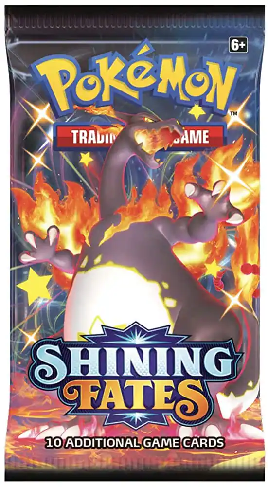 6+ Pokémon™ Trading Card Game  
Shining Fates 10 Additional Game Cards