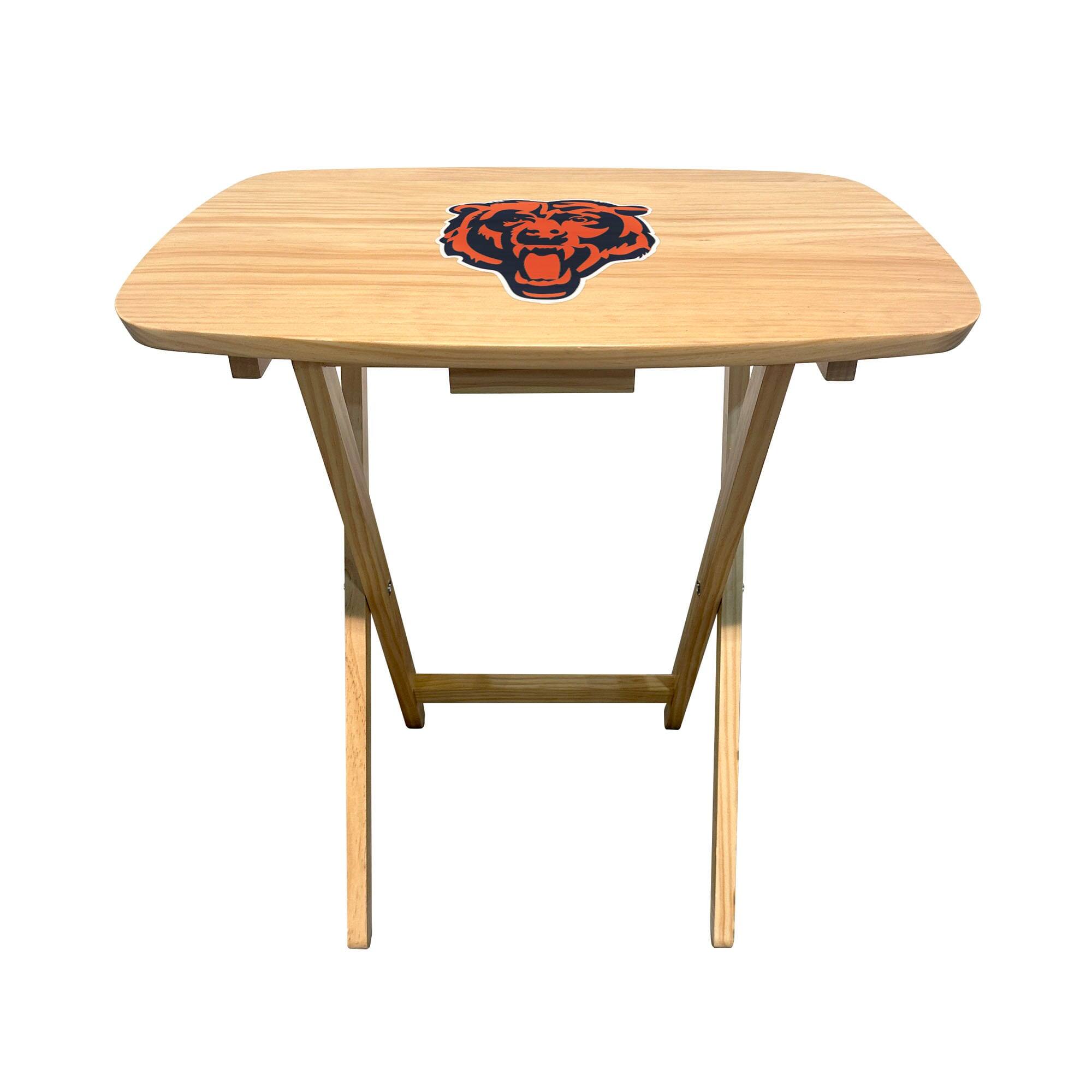 Alt View 1. Imperial - Chicago Bears Large Folding TV Tray Table - Multicolor.