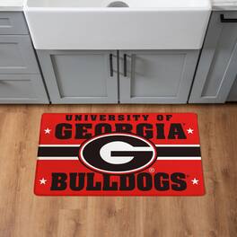 Evergreen Enterprises - Georgia Bulldogs 18" x 30" Anti-Fatigue Comfort Indoor Mat - Multicolor