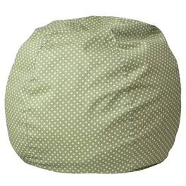 Alamont Home - Small Bean Bag Chair for Kids and Teens - Green Dot